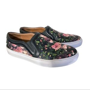 GIVENCHY Floral Print Slip-On Sneaker